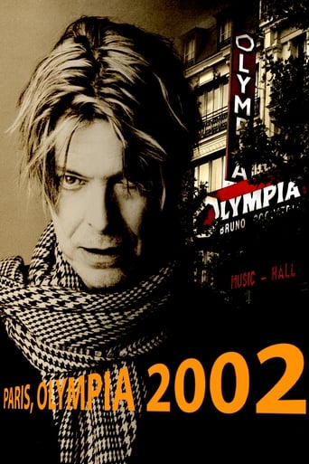 David Bowier live performance at l'Olypia of Paris, in 2002